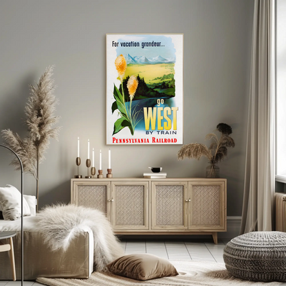 Go West by Train - Pennsylvania Railroad