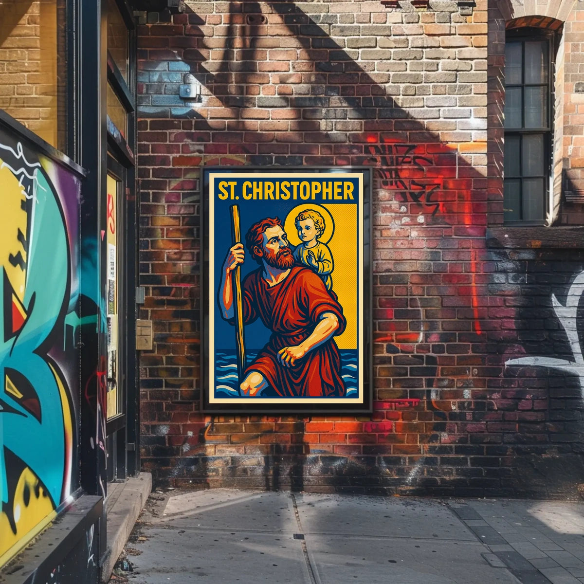 St. Christopher Poster