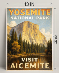 Yosemite National Park Poster PosterGoat