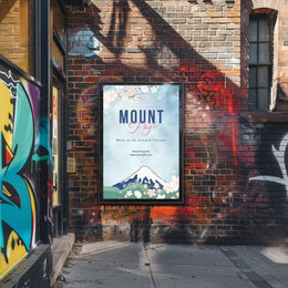 Explore Mount Fuji Poster PosterGoat