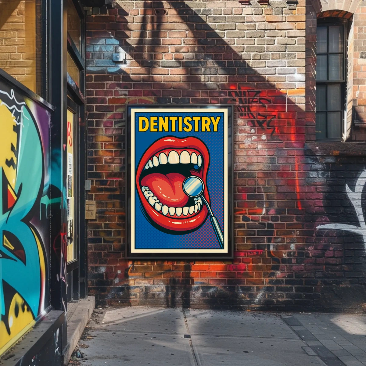 Vibrant Dentistry Promotion Poster