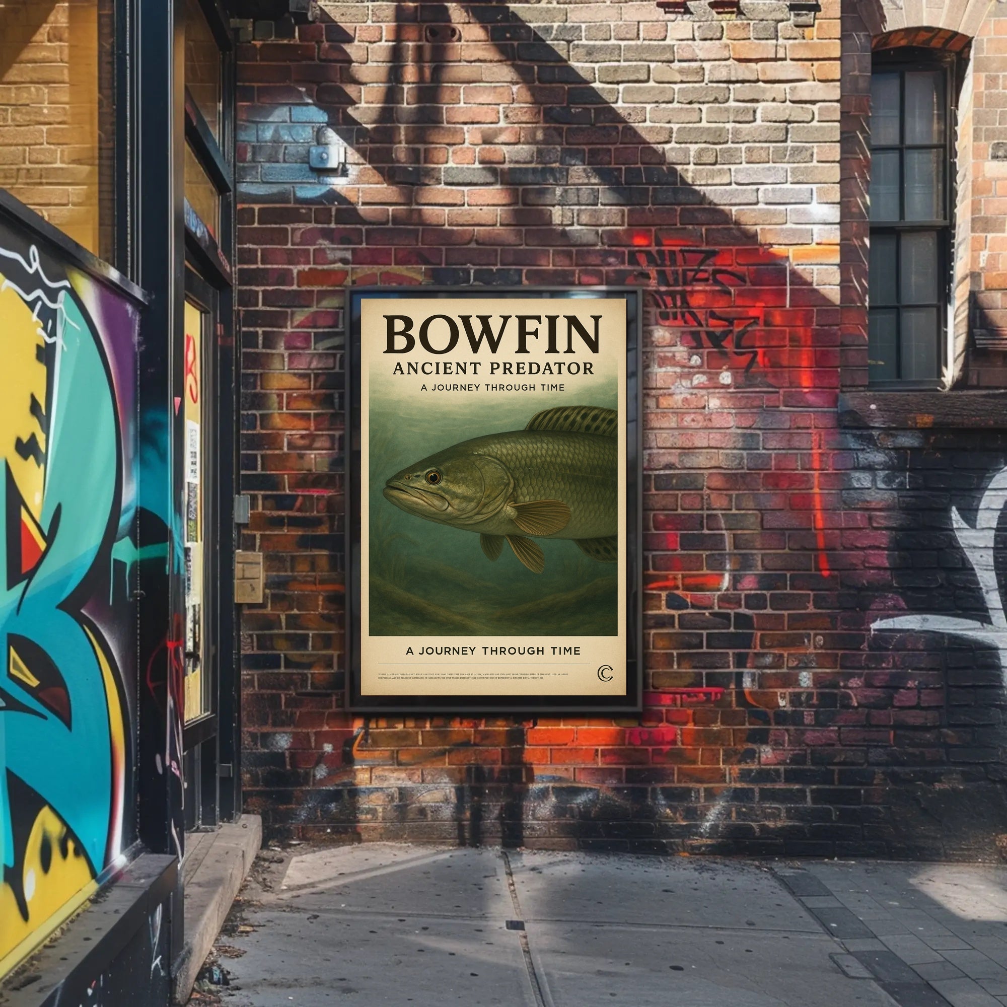 Bowfin Ancient Predator Poster PosterGoat