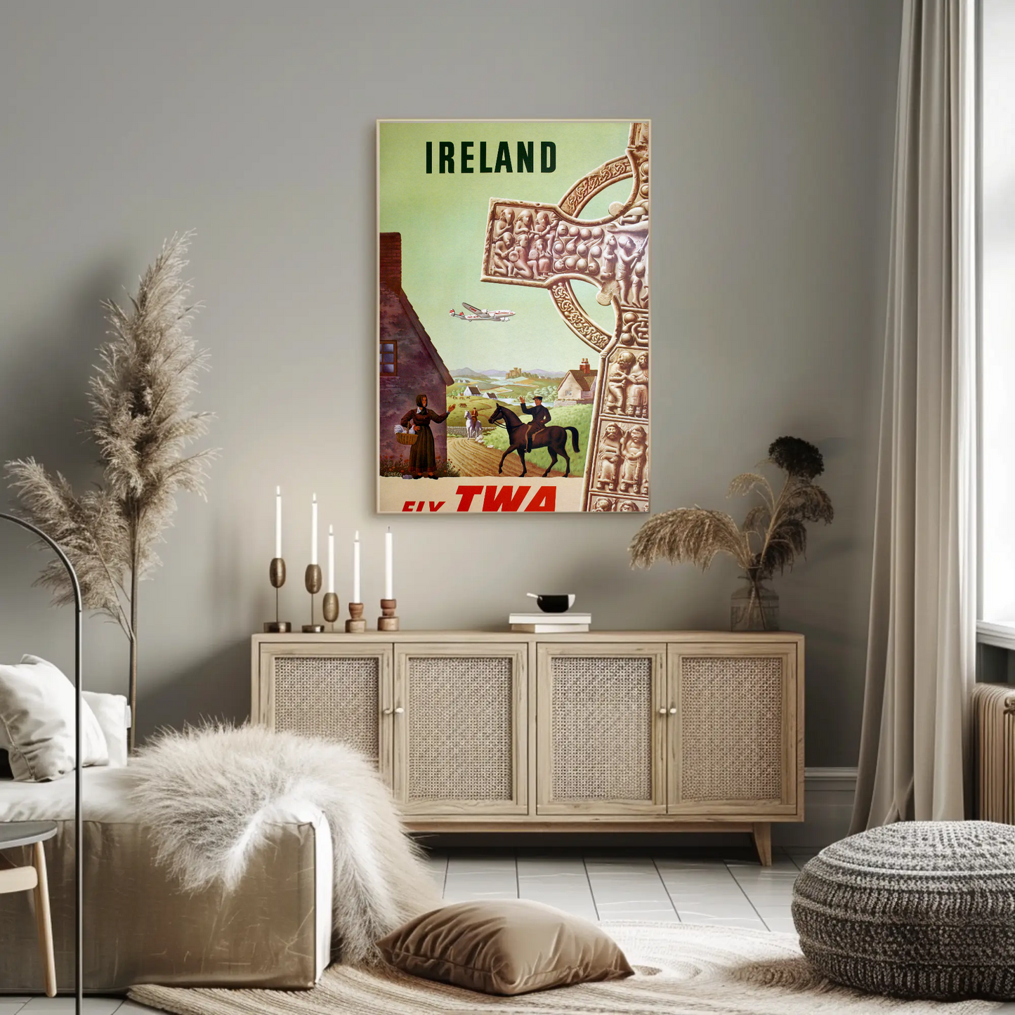 Fly TWA to Ireland