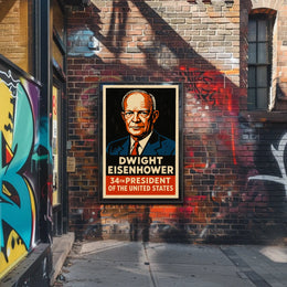 Dwight Eisenhower 34th President Poster