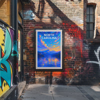 North Carolina Landscape Poster
