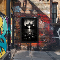 Sunrise At The Brandenburg Gate Poster