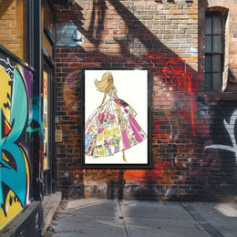 Fashion Illustration Extravaganza Poster