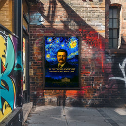Theodore Roosevelt 26th President of the United States Presidential Masterpiece Series Poster