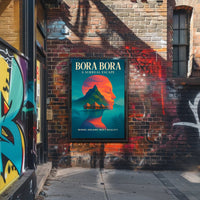 Bora Bora Dreamscape Tranquil Travel Poster PosterGoat