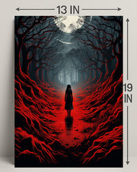 The Enchanted Forest Path Poster