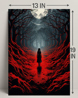 The Enchanted Forest Path Poster