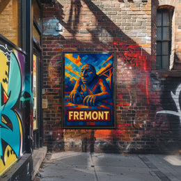 Fremont Mosaic Art Poster