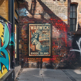 Warwick, Rhode Island A Vintage Poster