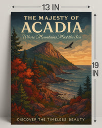The Majesty of Acadia Poster PosterGoat