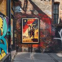 Bull of Strength and Tradition: Cultural or Heritage Poster