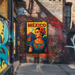 México Cultural Heritage Poster