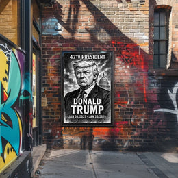 Donald Trump 47th President Poster