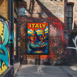 Italy Travel Poster