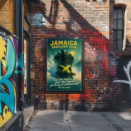 Jamaica Bobsleigh Team Winter Games Poster