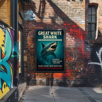 Great White Shark – Ocean's Legend Poster PosterGoat