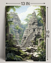 Lost Jungle Temples Poster