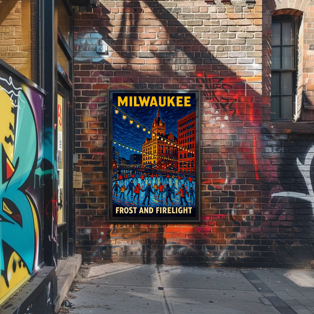 Milwaukee Frost And Firelight Poster