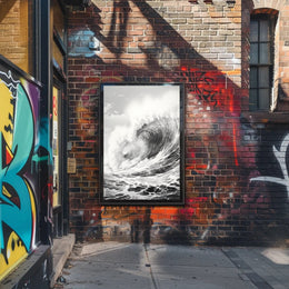 The Power Of The Ocean Poster