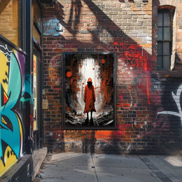 The Enigmatic Figure Poster