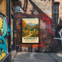 Vermont Natures Serenity Poster