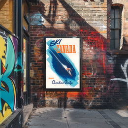 Ski in Canada Poster