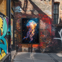 Ethereal Jellyfish Poster