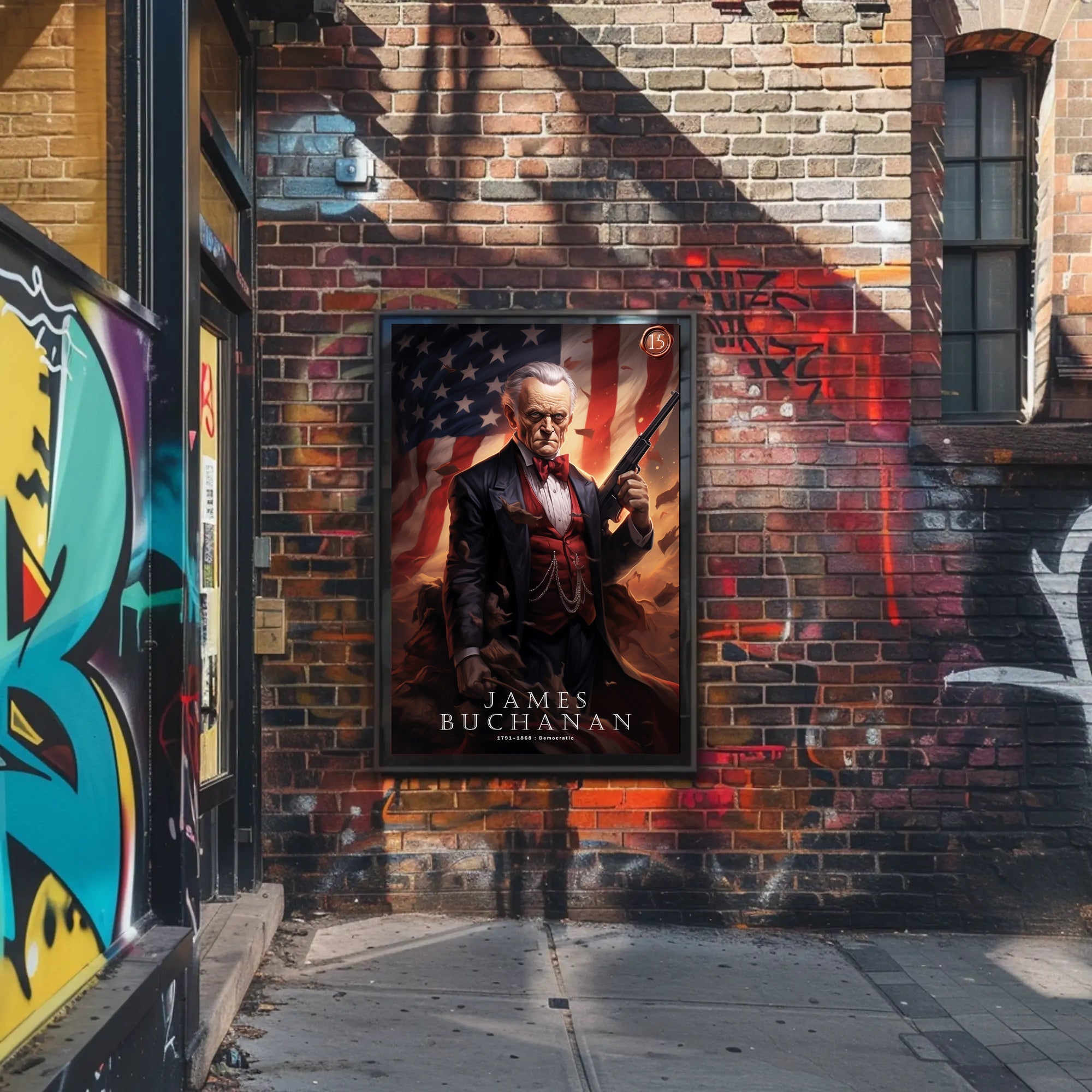 James Buchanan Poster