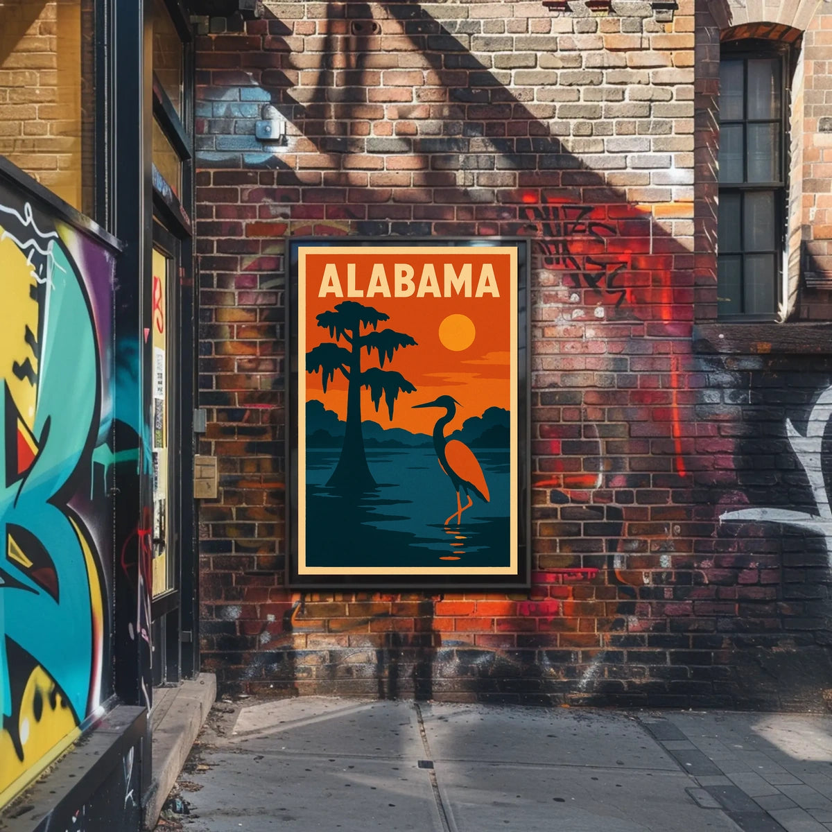Alabama Wildlife Poster