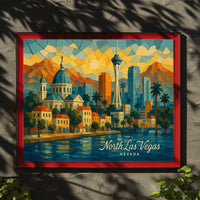 North Las Vegas Skyline Poster