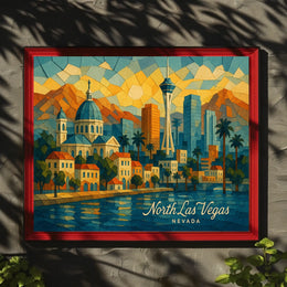 North Las Vegas Skyline Poster