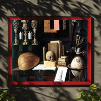 Vanitas Still Life Symbolism in Artistic Poster