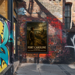 Fort Caroline 16Th-Century French Poster
