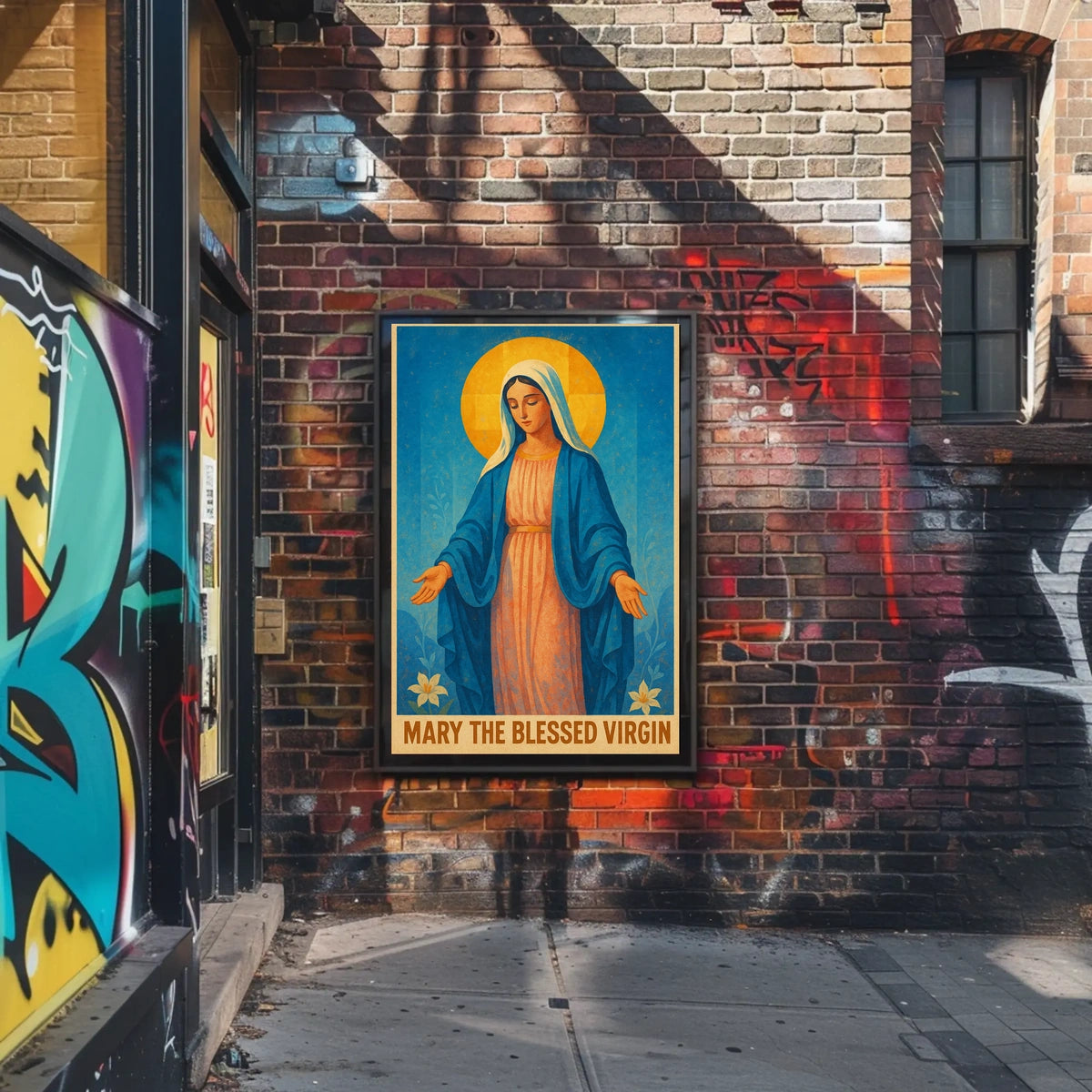 Mary The Blessed Virgin Poster