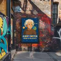 Albert Einstein Theory Of Relativity Poster