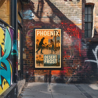 Phoenix Desert Frost Poster