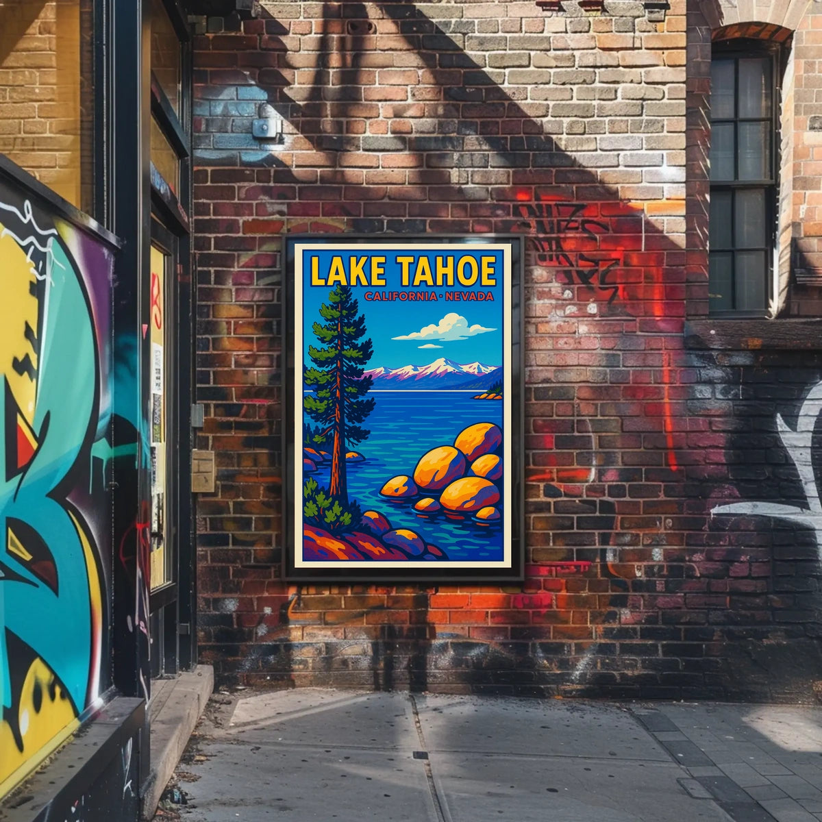 Lake Tahoe Scenic Poster