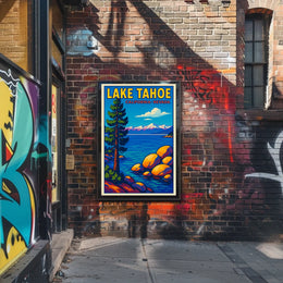 Lake Tahoe Scenic Poster