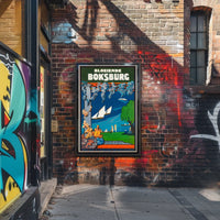 Bloeiende Boksburg Poster