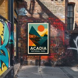 Acadia National Park Poster