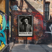 Buffalo Bill Western Iconic Figure Cultural Heritage Poster