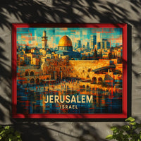Jerusalem A Mosaic of History Poster