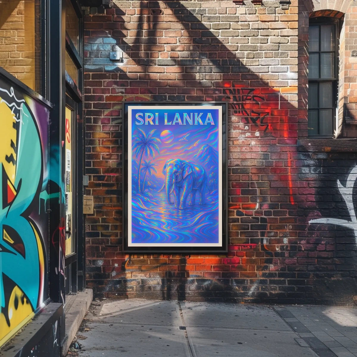Sri Lanka A Vibrant Journey Poster