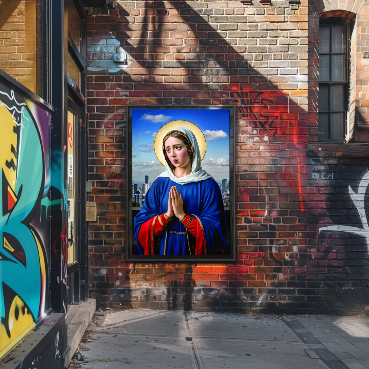 Praying Hands Poster