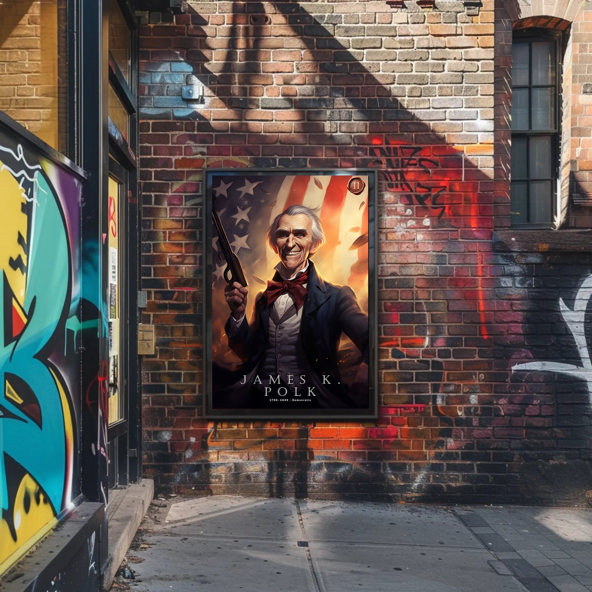 James K. Polk Poster