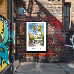 Marbella Charm Poster PosterGoat
